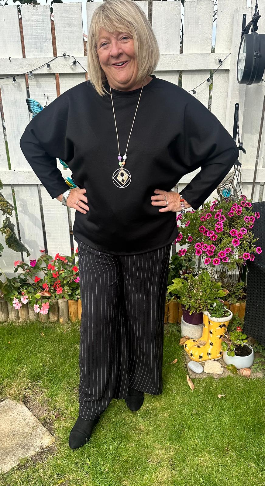 Sienna Round Neck Italian Necklace Top