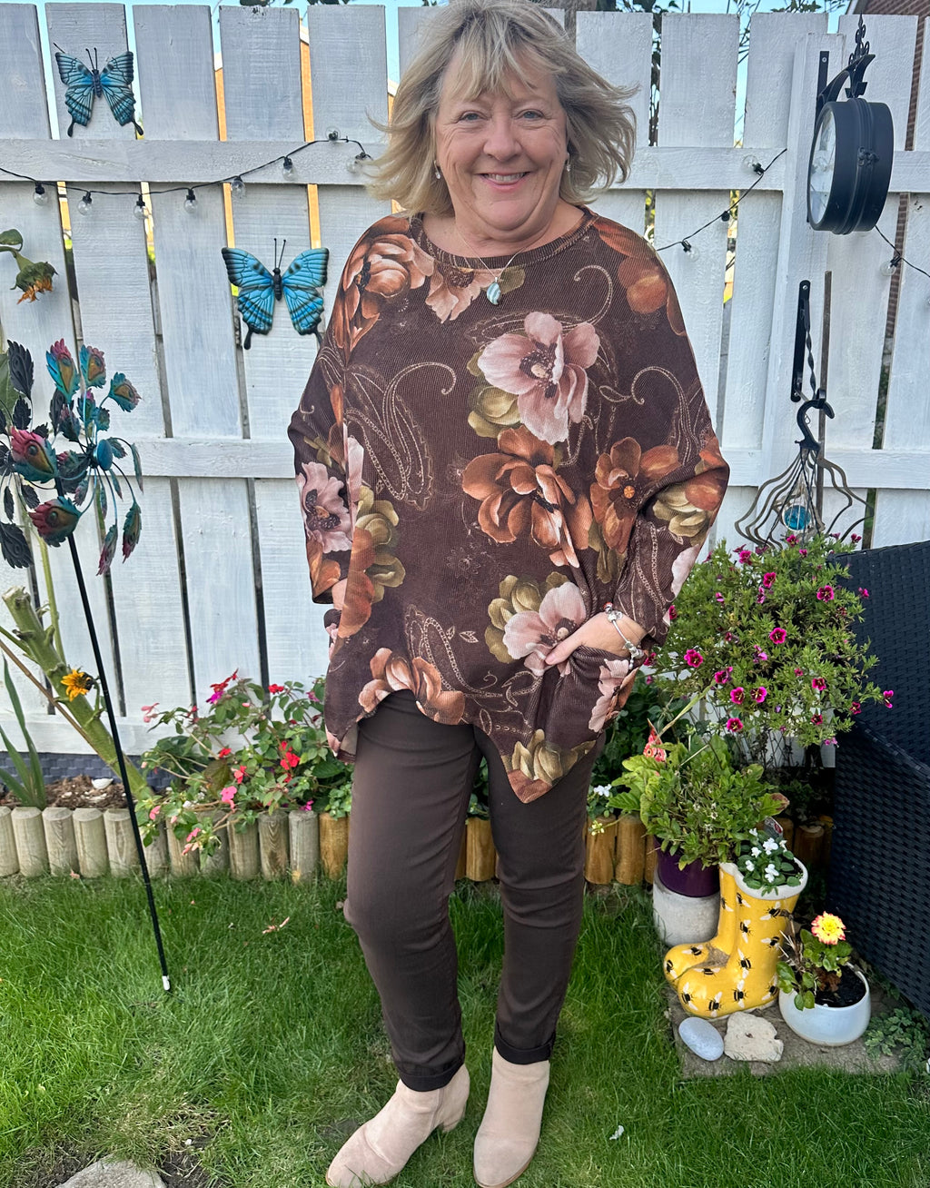 Sam fine corduroy top with pockets