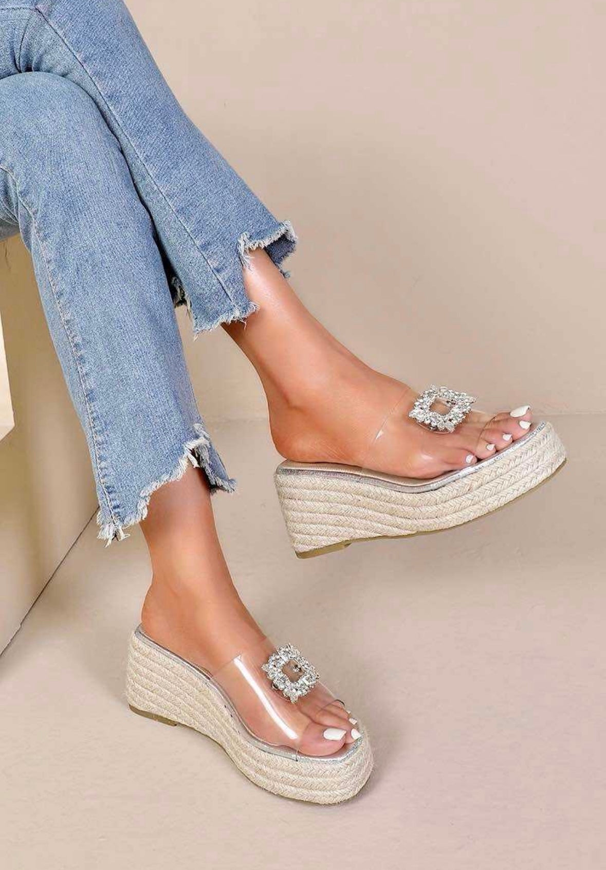 Marbella wedges sizes 3-8 heel height 2.7inches