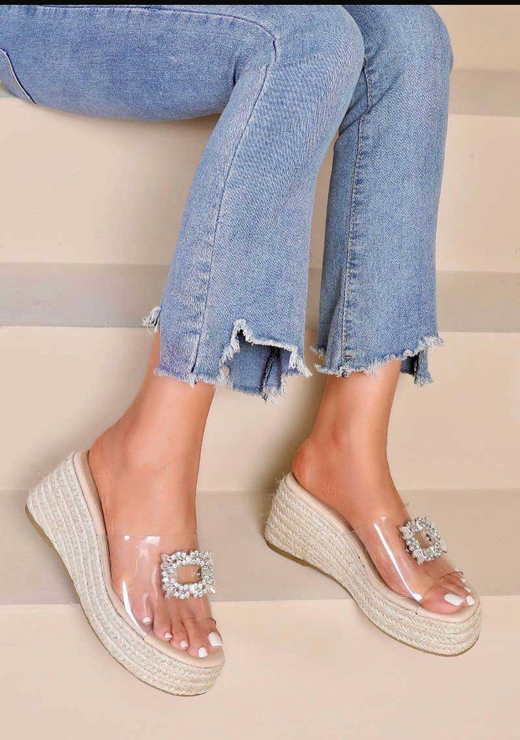 Marbella wedges sizes 3-8 heel height 2.7inches