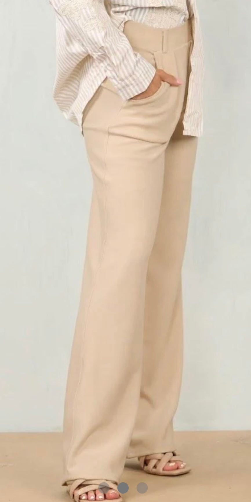 Sienna Relax Fit Scuba Trousers