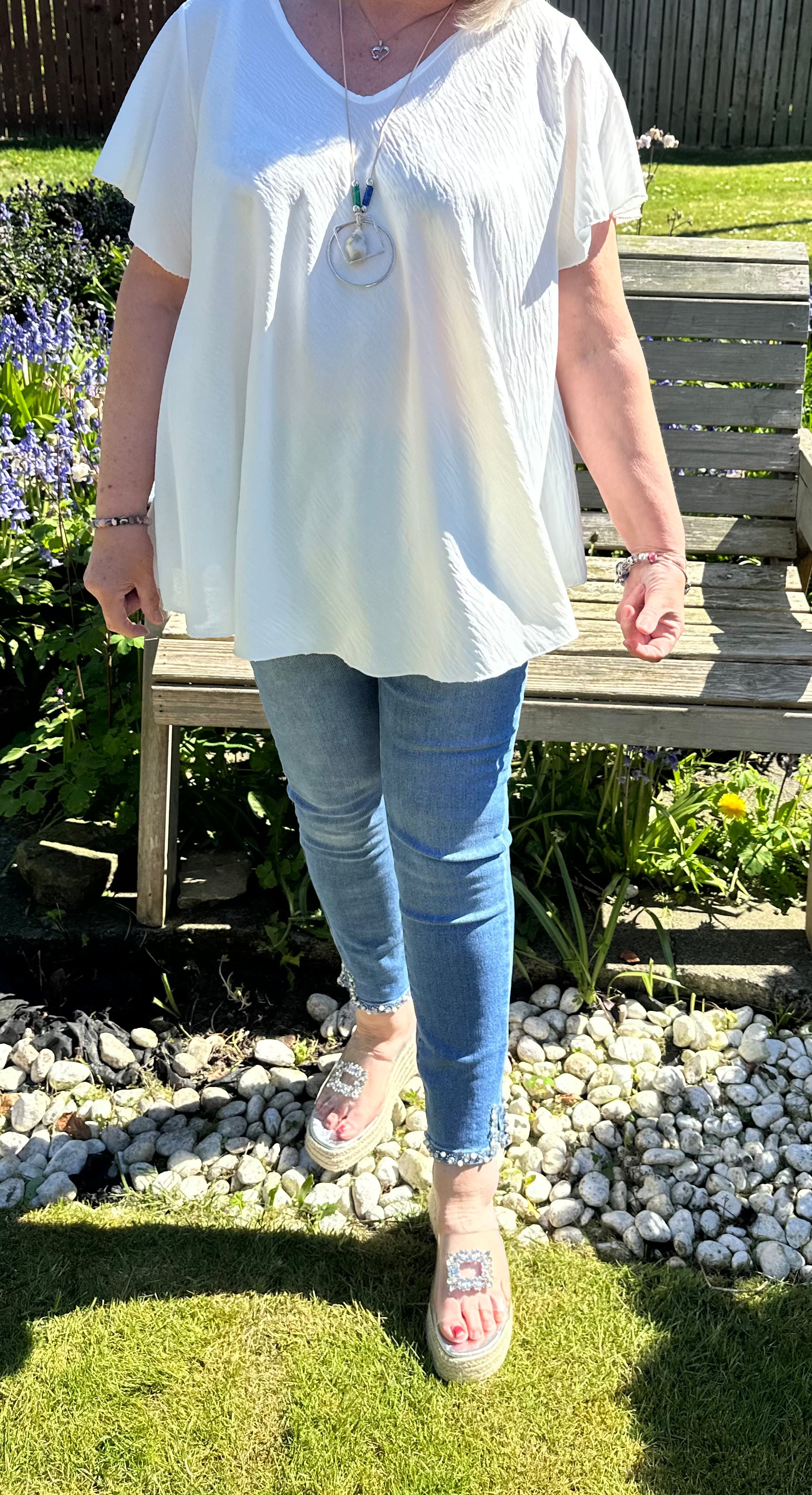 Caroline necklace floaty top 12-20