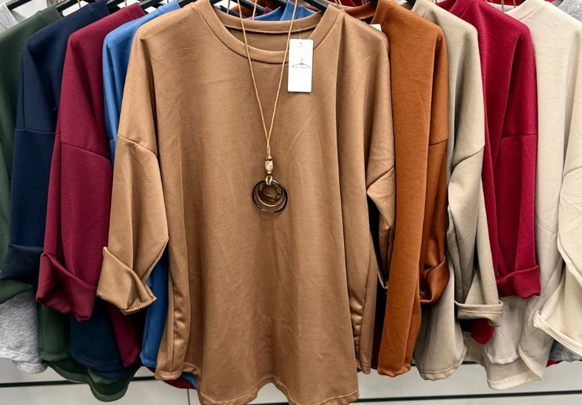 Megan Italian necklace tunic
