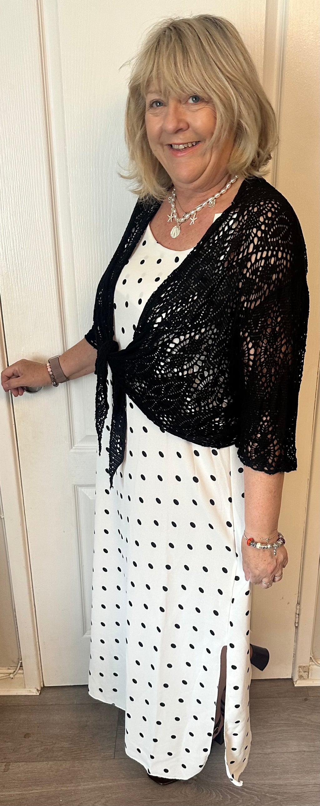Debbie crochet shrug Freesize 10-20
