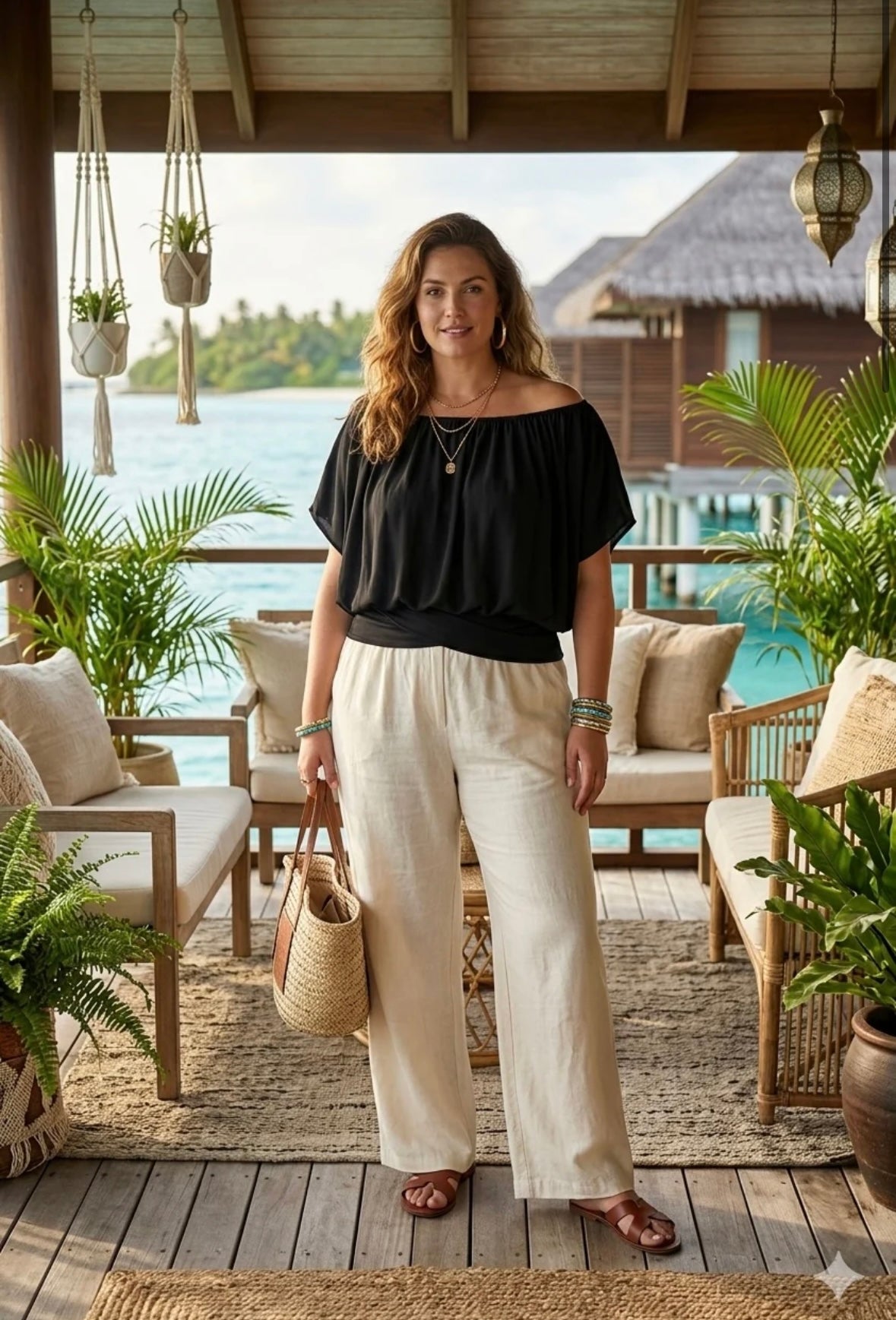 Christy batwing necklace top 10-18