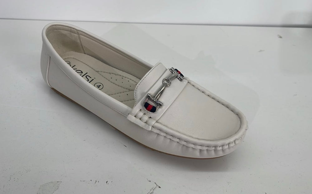 Linzi Buckle Front Loafers