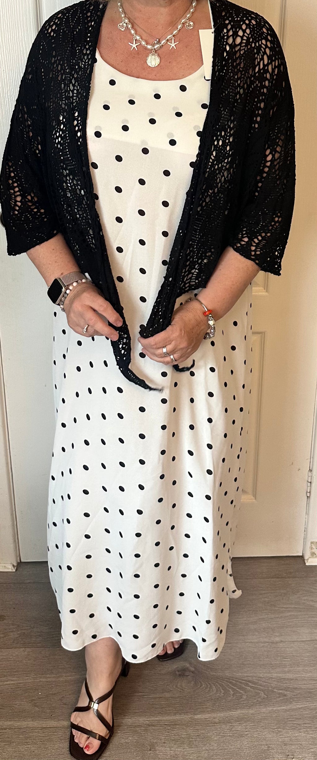 Debbie crochet shrug Freesize 10-20