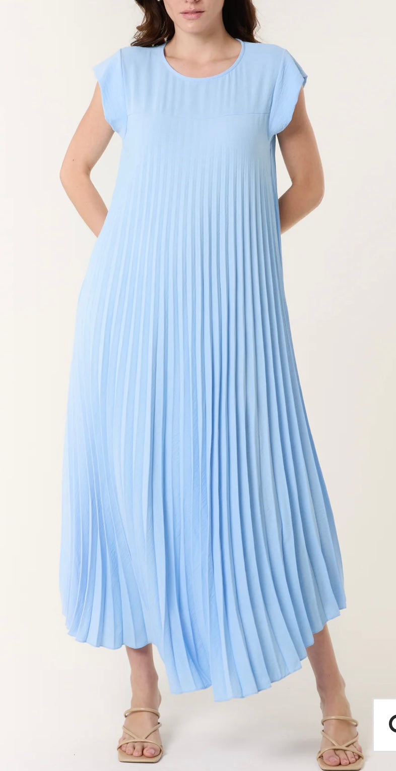 princess polly baby blue dress Diana Italian Non Crease Dress | Made in Italy Plus Size