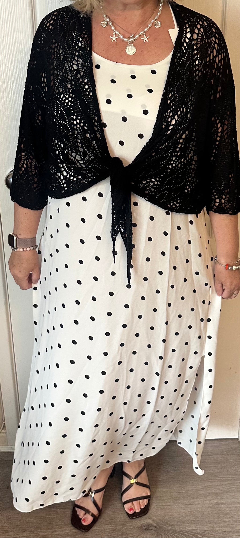 Debbie crochet shrug Freesize 10-20