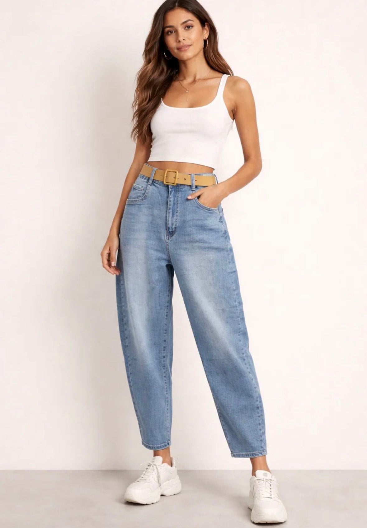 Cameron balloon style denim Jeans
