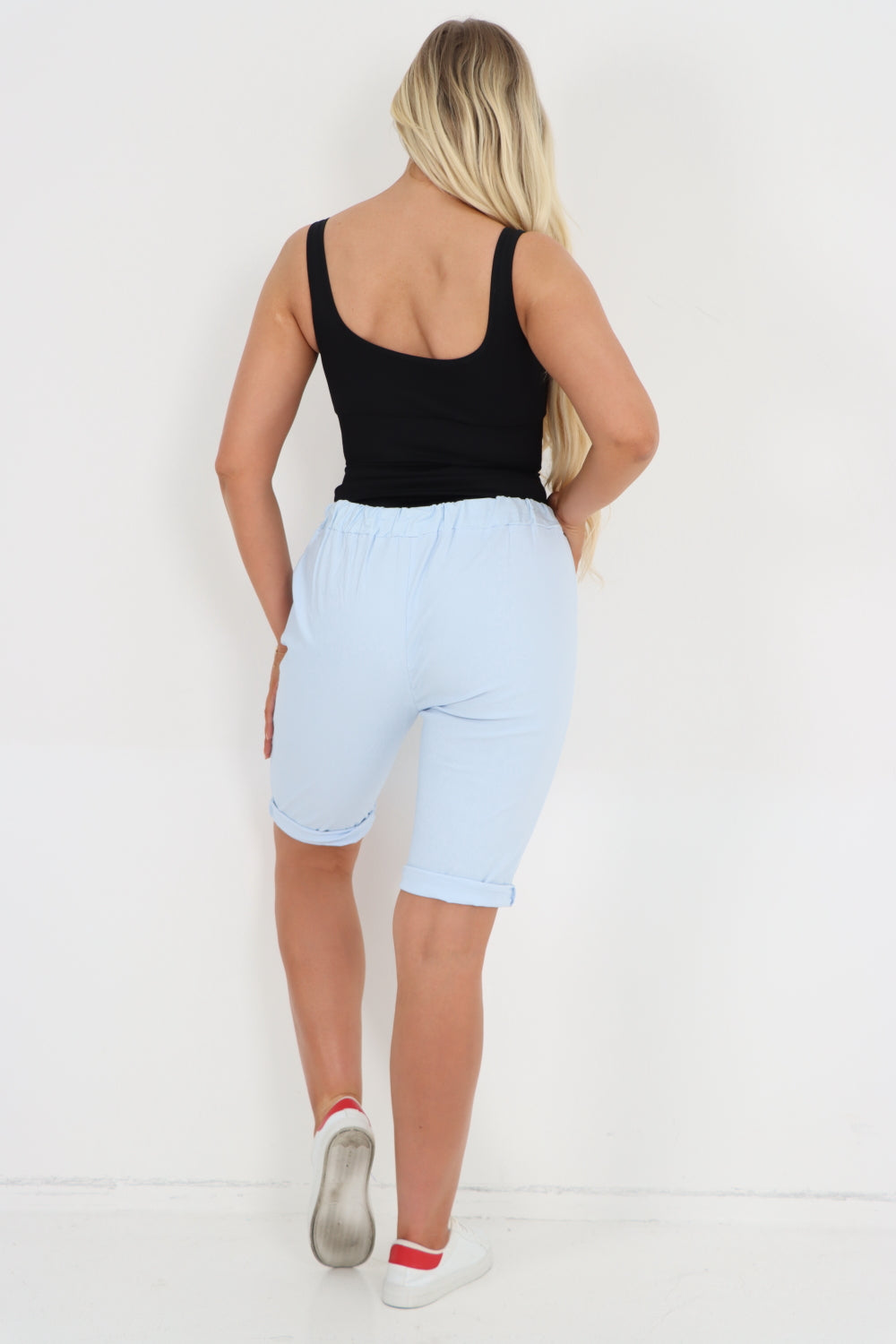 Millie Italian Curvy Knee Length Magic Shorts