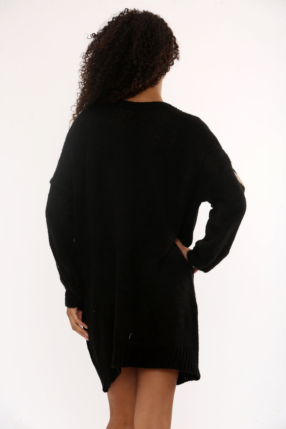 Harmony Heart Sleeve Italian Jumper Dress