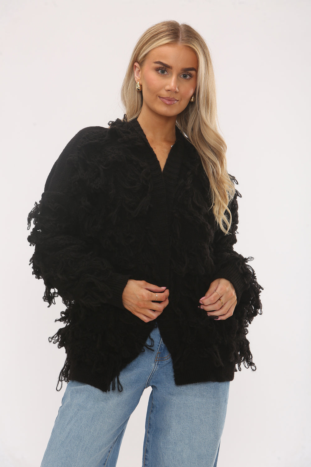 Claire Fringe Detail Cardigan