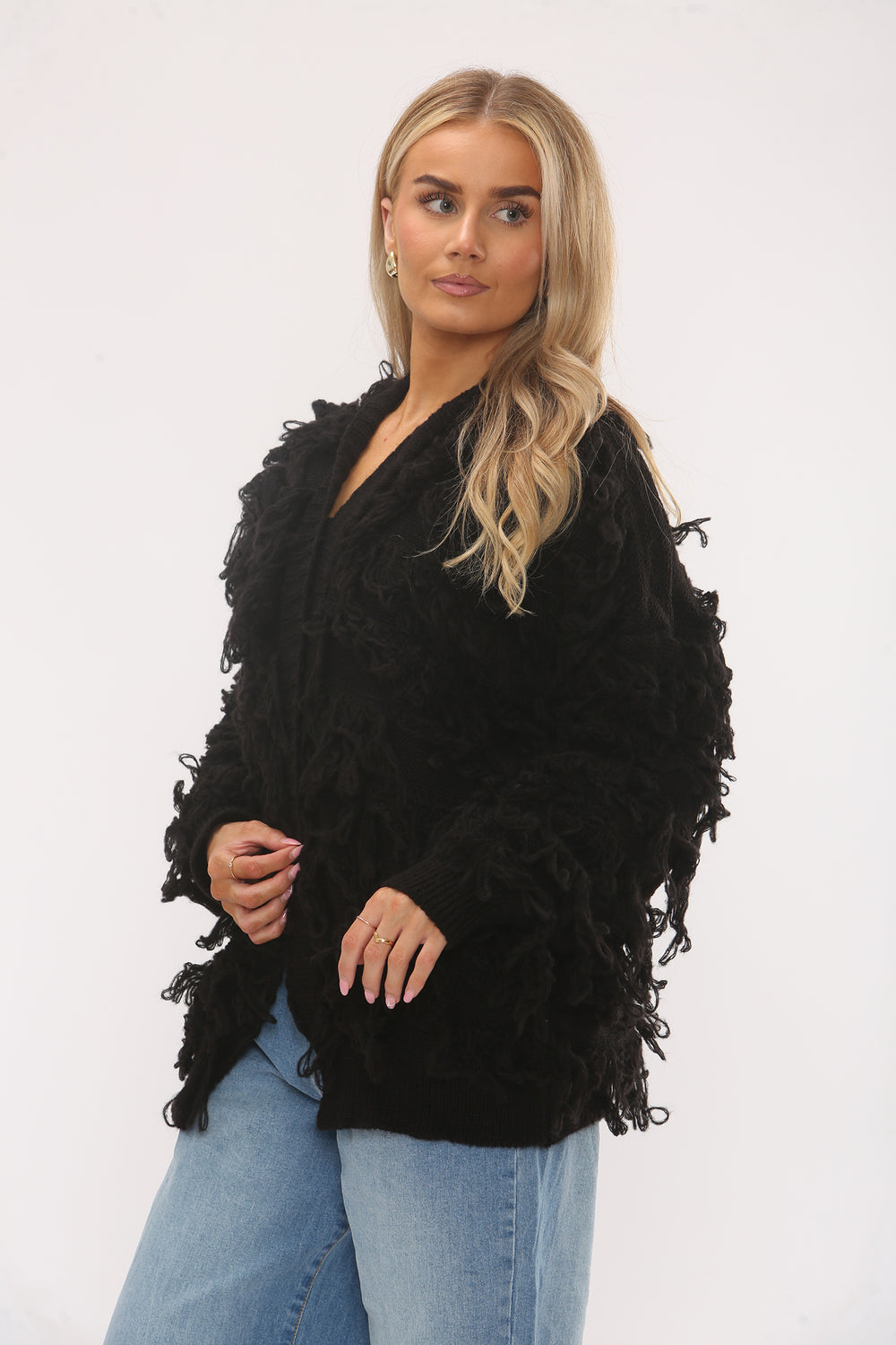 Claire Fringe Detail Cardigan