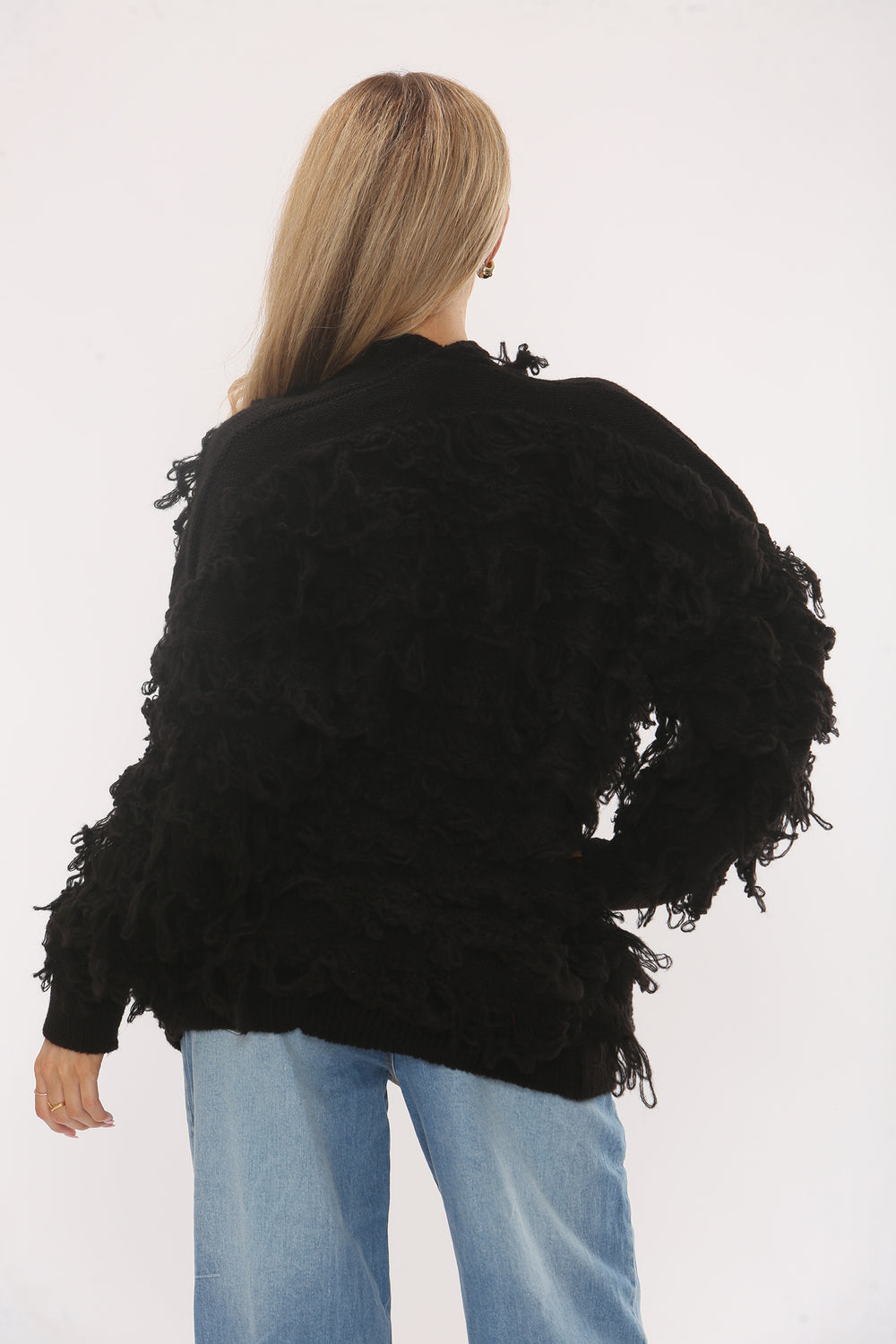 Claire Fringe Detail Cardigan