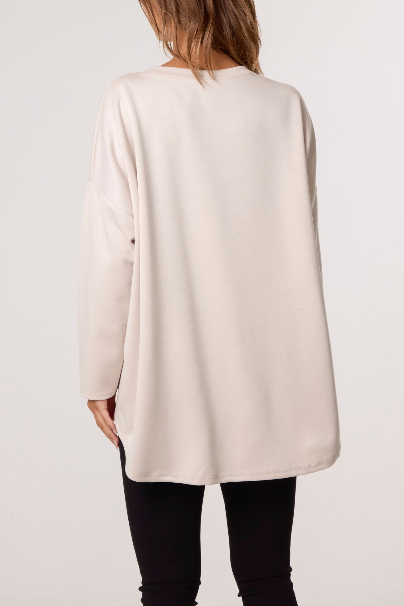 Faye Foil Animal Heart Soft Touch Sweatshirt