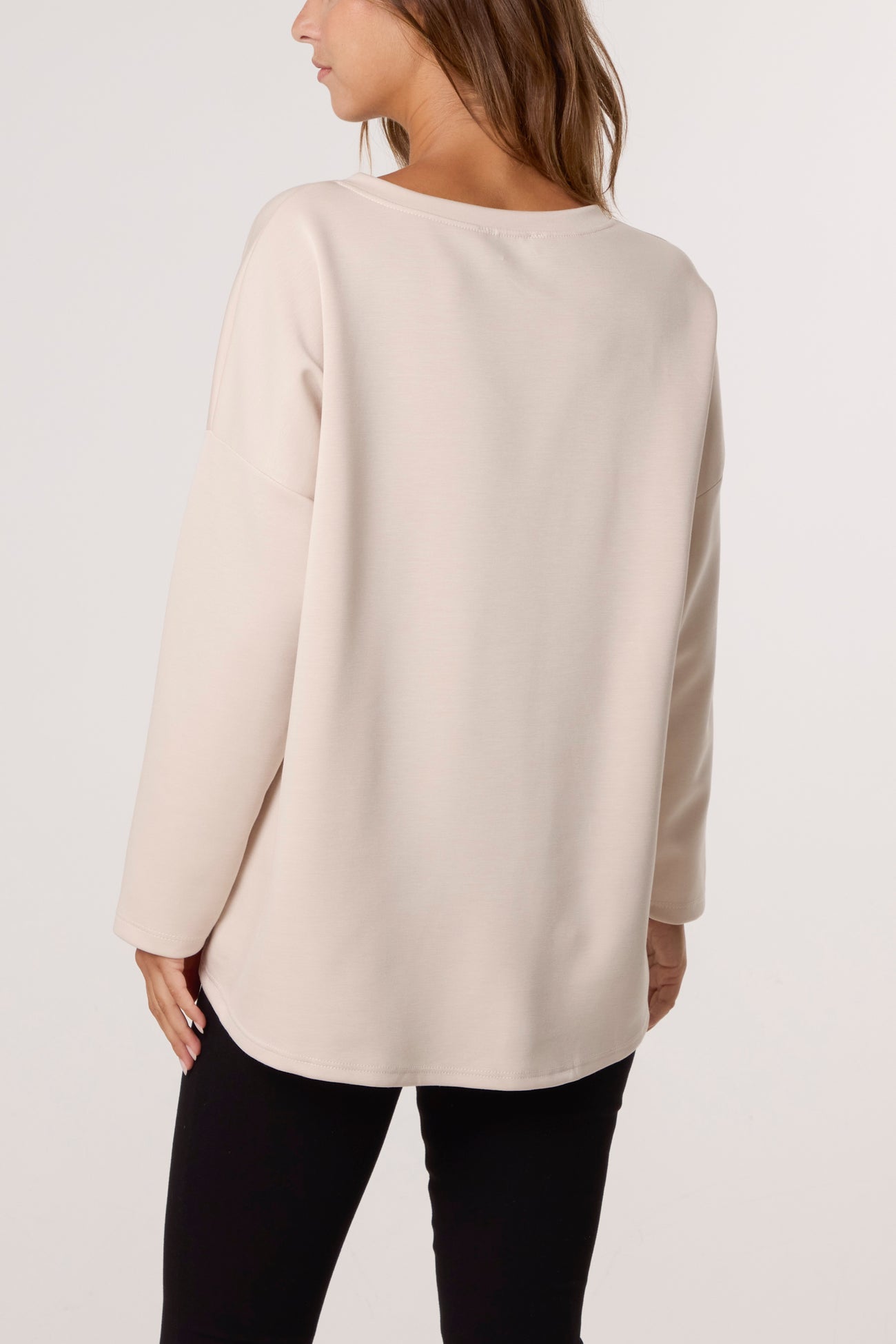 Samara J'Adore Diamante Round Neck Sweater