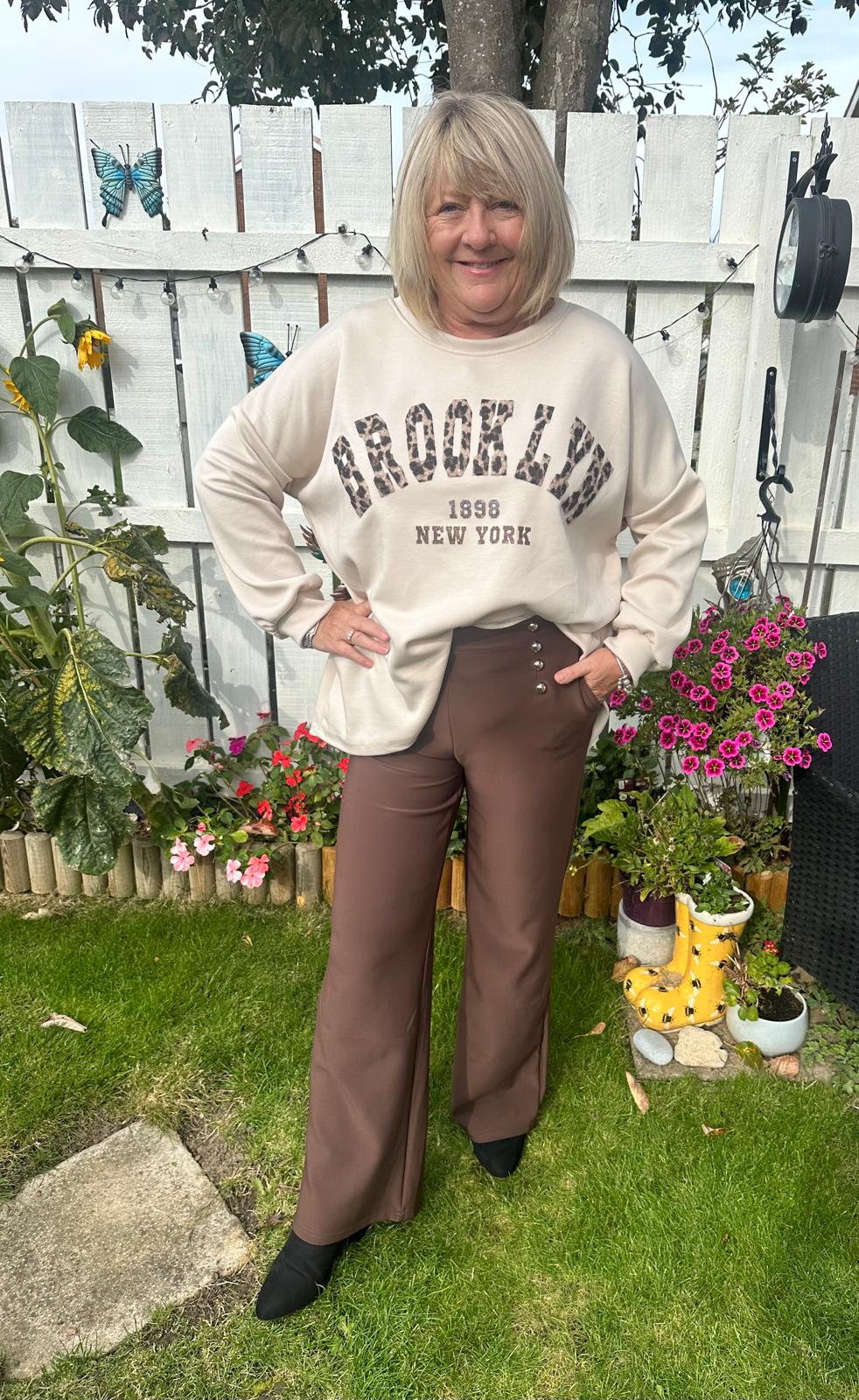 Brooklyn Oversized Italian Sweatshirt
