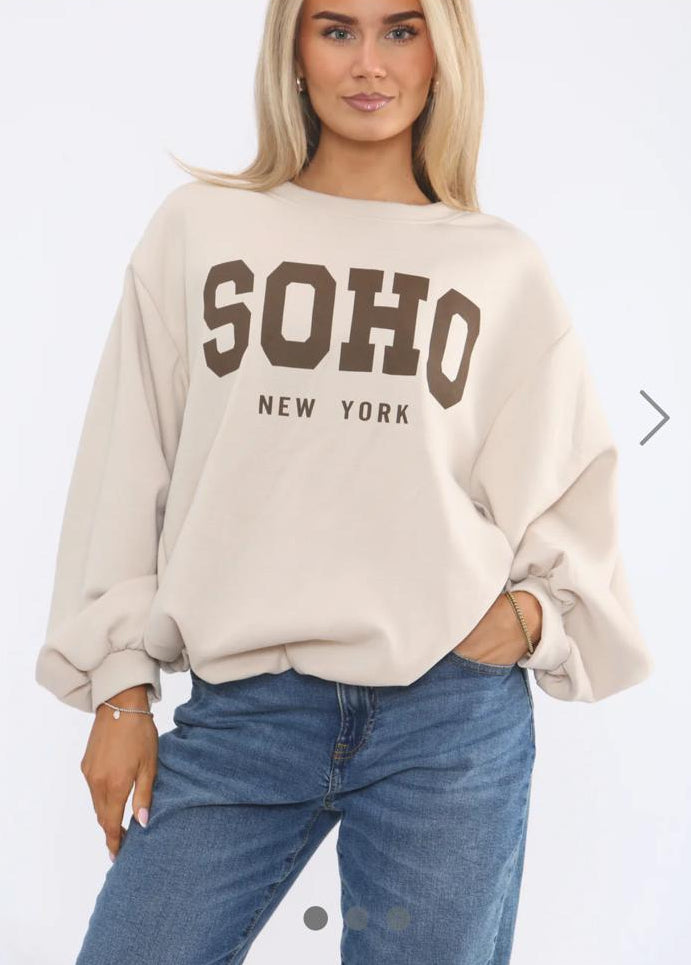 Soho New York Overszied Sweater