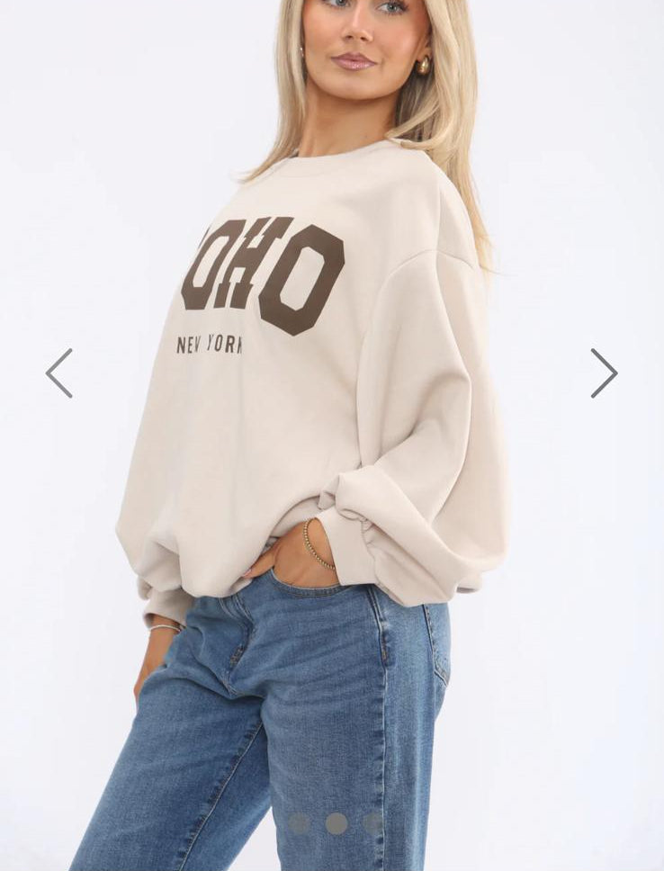 Soho New York Overszied Sweater