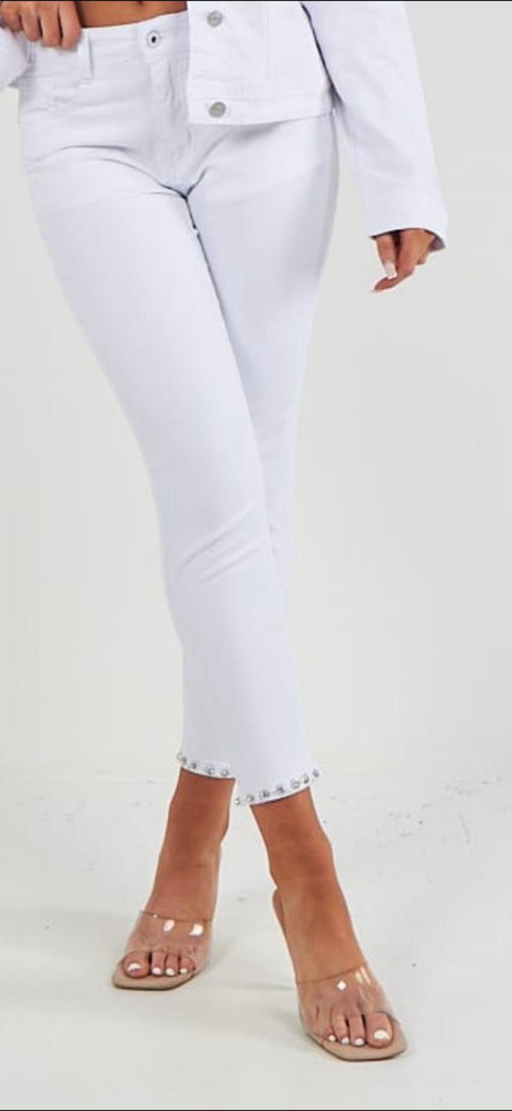 Amara Bow Back Diamante Jeans