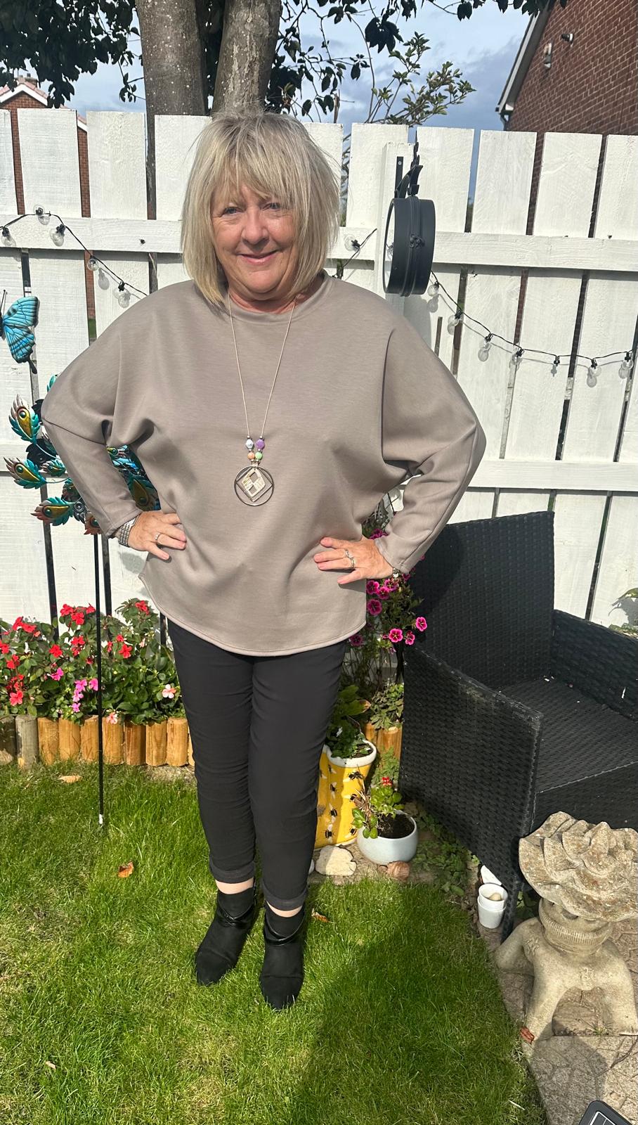 Sienna Round Neck Italian Necklace Top