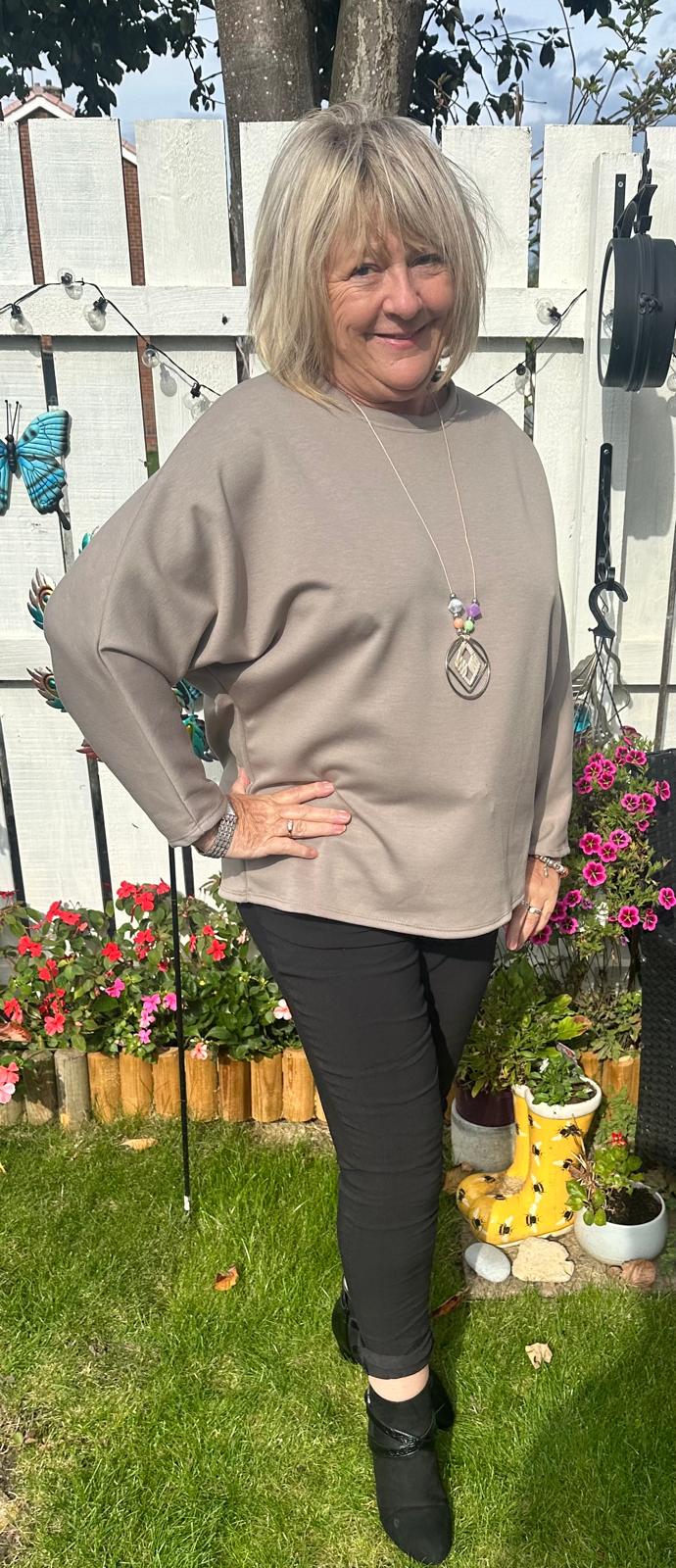 Sienna Round Neck Italian Necklace Top