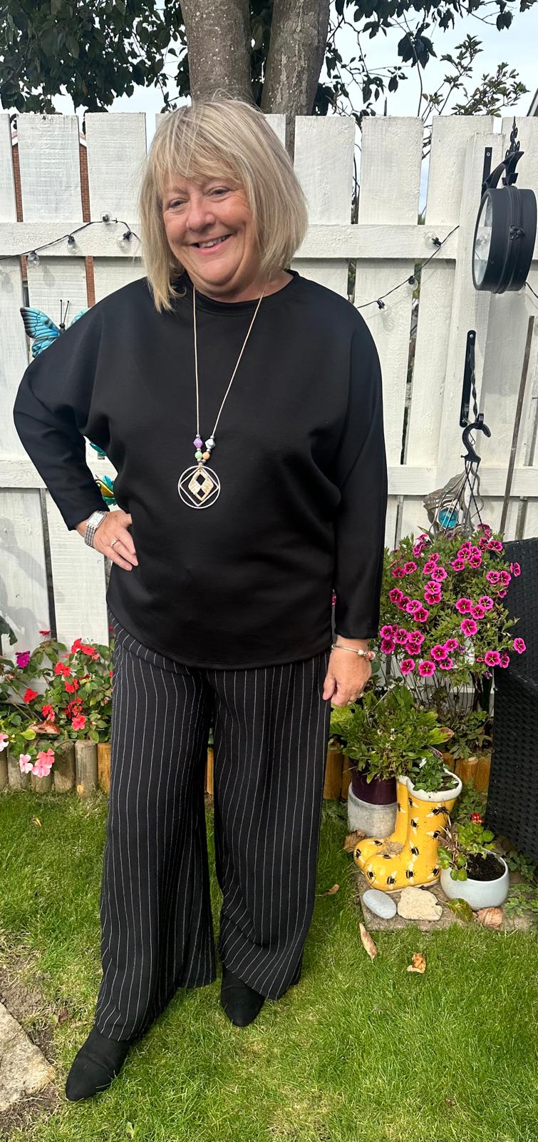 Sienna Round Neck Italian Necklace Top