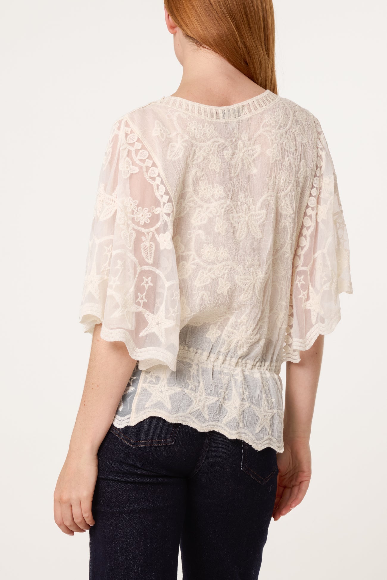 Olivia Lace & Butterfly and Star Blouse